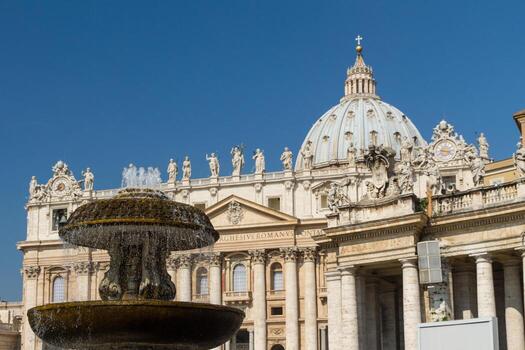plaza de san pedro, roma, italia foto
