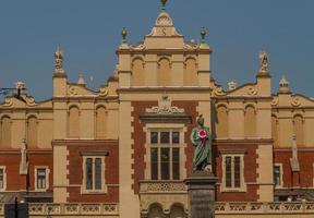 Sukiennice building in Krakow, Poland photo