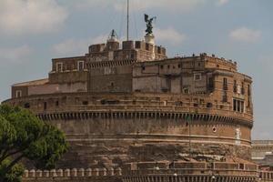 The Mausoleum of Hadrian, known as the Castel Sant'Angelo in Rome, Italy. photo