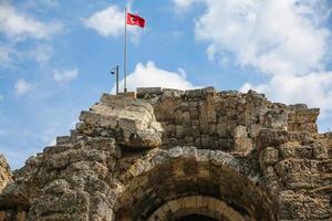 Side ruins in Turkey photo