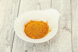 Indian traditional spices - Curry powder photo