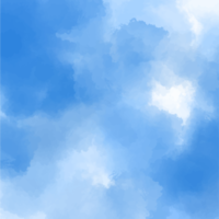 aquarelle bleue abstraite pour le fond png