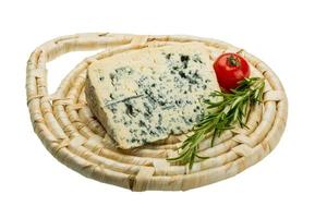 plato de queso azul foto