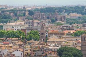 Rome, Italy. Aerial view of the city photo