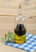 Vinegar and olive oil photo