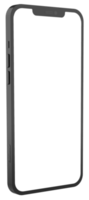 maqueta de plantilla de teléfono móvil. ilustración 3d png