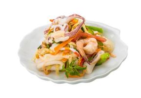 Asian seafood salad photo