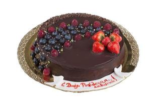 chocolate mousse cake photo