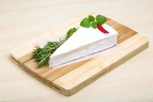 Soft brie cheese photo