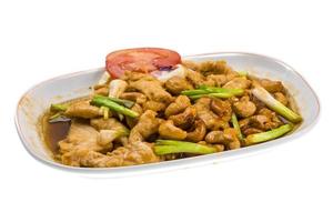 Chicken with cashew photo