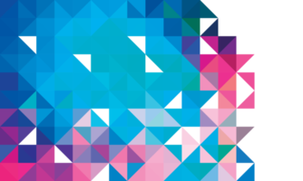 astratto geometrico colorato pattern di sfondo png