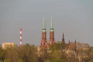 centro de la ciudad de varsovia, polonia foto