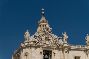 basílica de san pietro, ciudad del vaticano, roma, italia foto