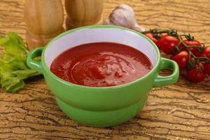 Mediterranean Tomato soup photo