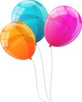 farbe glänzende luftballons hintergrund png illustration