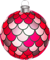 boule de noël jouet de noël multicolore png