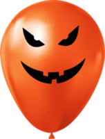 Funny balloon for Halloween isolated png