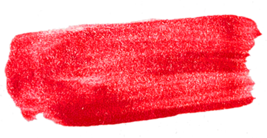 Red Brush Stroke cut out. png