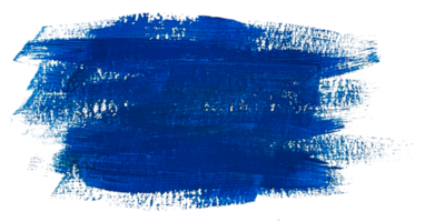 pincelada azul cortada png
