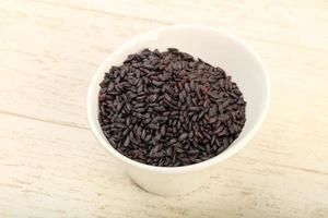 Black wild rice photo