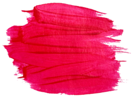 coup de pinceau rouge coupé png