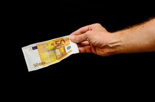 European Euro Money Banknote photo