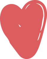 spazzola di cuori, amore disegnato a mano png