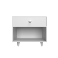 nattduksbord 3d ikon modell tecknad stil koncept. göra illustration png