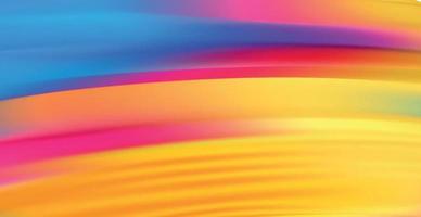 Panoramic background rainbow abstract web template - Vector