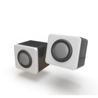 altavoz modelo 3d de dibujos animados. hacer ilustración png