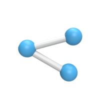 deel 3D-pictogram model cartoon stijl concept. illustratie weergeven png