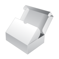 maqueta de caja de embalaje 3d png