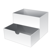 maqueta de caja de embalaje 3d png