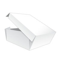 maqueta de caja de embalaje 3d png