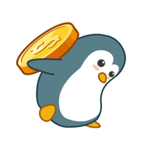 pinguïn karakter cartoon png