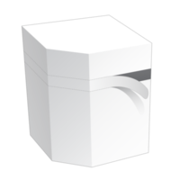 maqueta de caja de embalaje 3d png