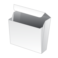 maqueta de caja de embalaje 3d png