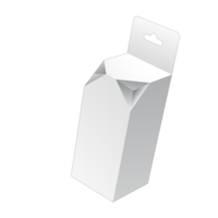 maqueta de caja de embalaje 3d png