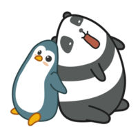 Pinguin-Charakter-Cartoon png