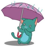 funny cat character sticker png