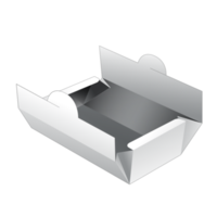 3D packaging box mockup png