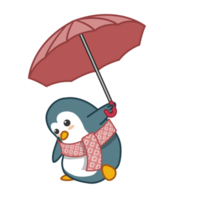 Pinguin-Charakter-Cartoon png