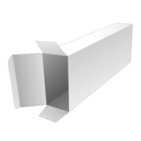 3D-förpackningslåda mockup png