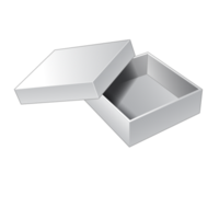 maqueta de caja de embalaje 3d png