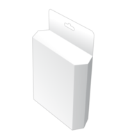 3D-förpackningslåda mockup png