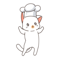 personnage de dessin animé chat minou png