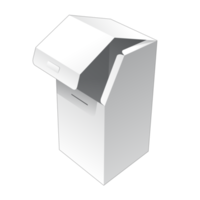 maqueta de caja de embalaje 3d png