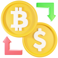 bitcoin exchange icon illustration png