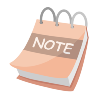 stationery cartoon in flat style png