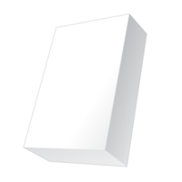 maqueta de caja de embalaje 3d png